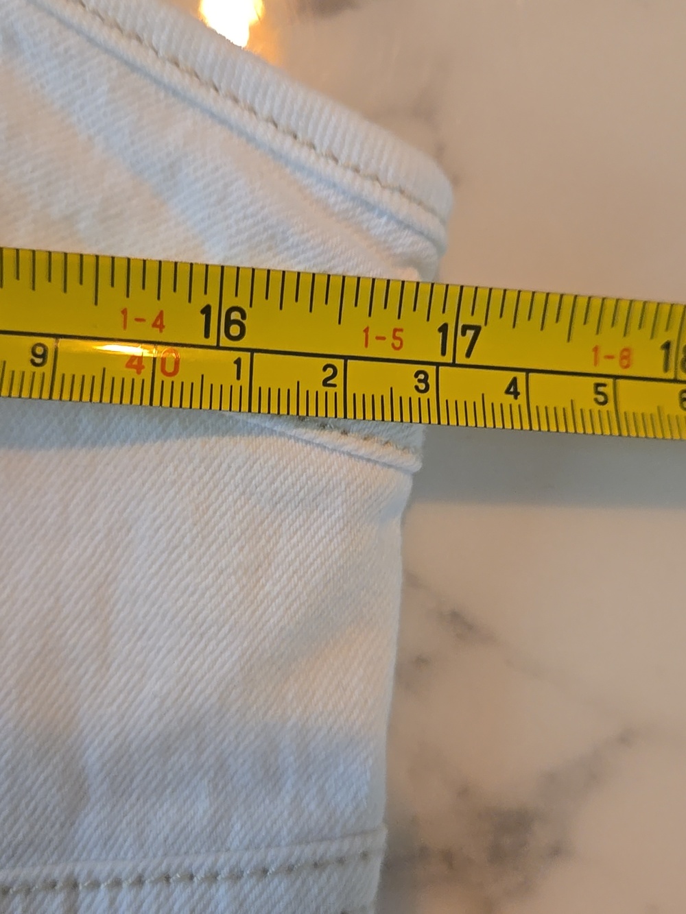 Universal Thread White Denim Dress Button Front Cottagecore Summer Large - Picture 7 of 10